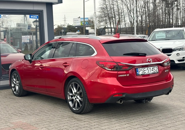 Mazda 6 cena 75900 przebieg: 98070, rok produkcji 2016 z Piechowice małe 436